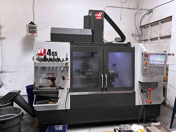 Used Vertical Machining Center Haas VF-4SS 2019