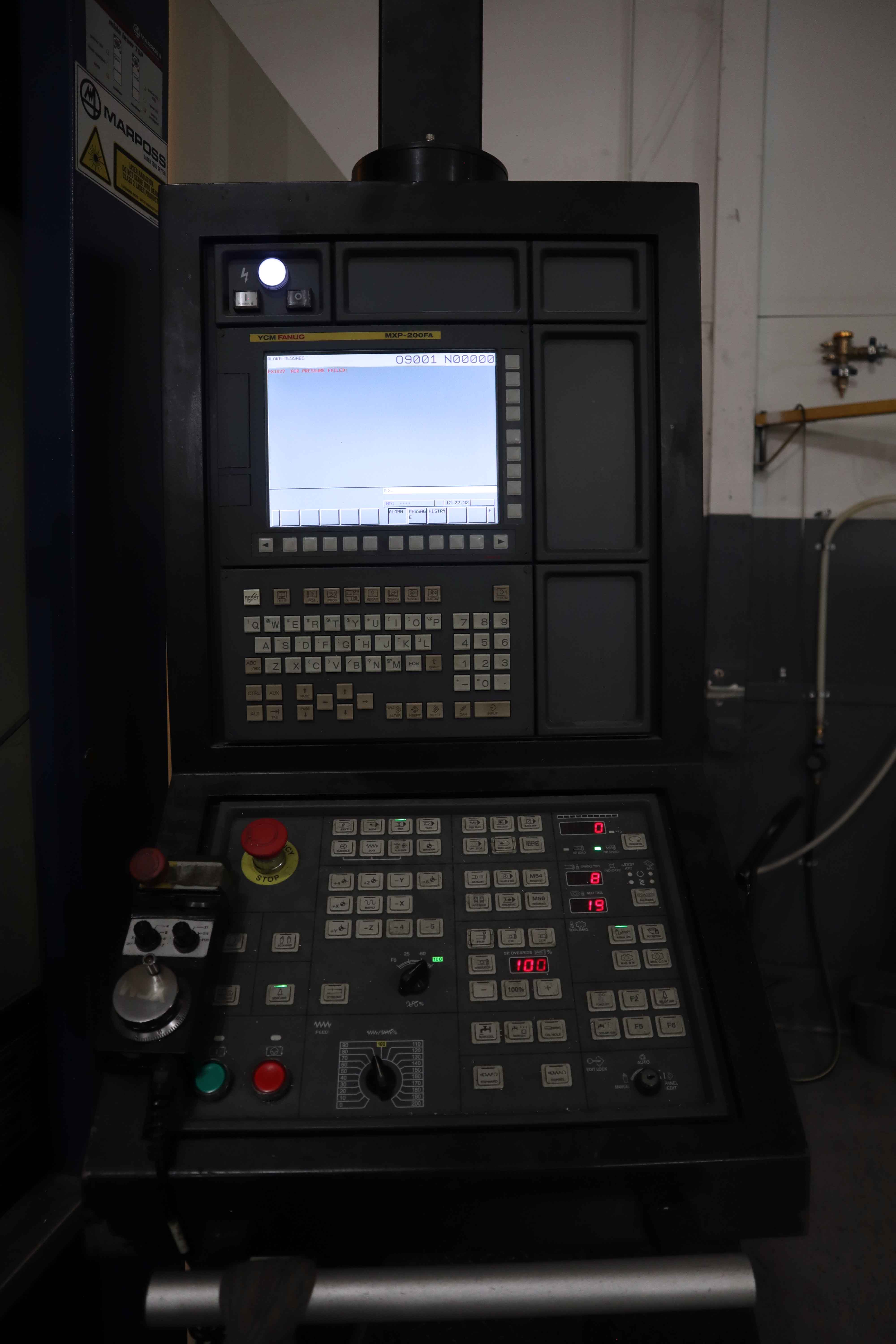 Used YCM Vertical Machining Center NXV 1680A For Sale