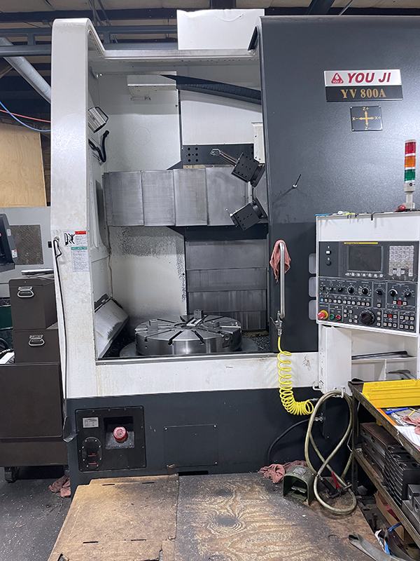 Used Vertical Turret Lathe Youji YV 800 A 2018