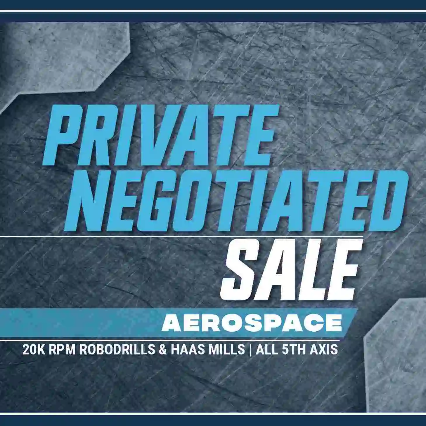 PRIVATE NEGOTIATED SALE