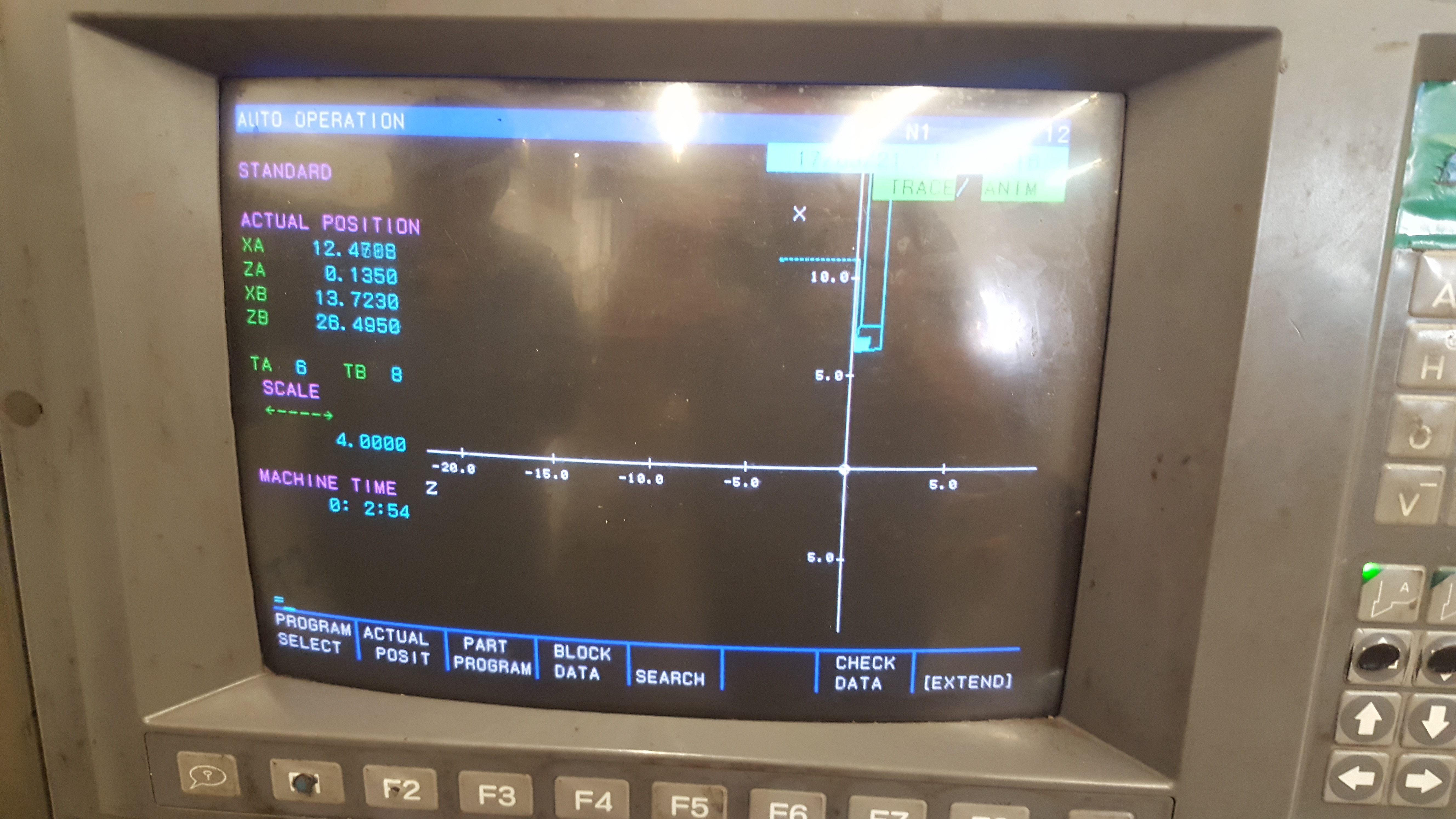 CNC Lathe Okuma LU-45 1995 6