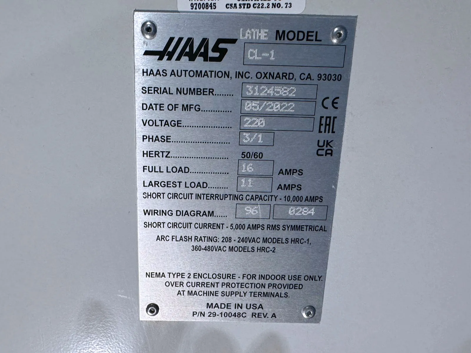 Haas CL-1 2022 10