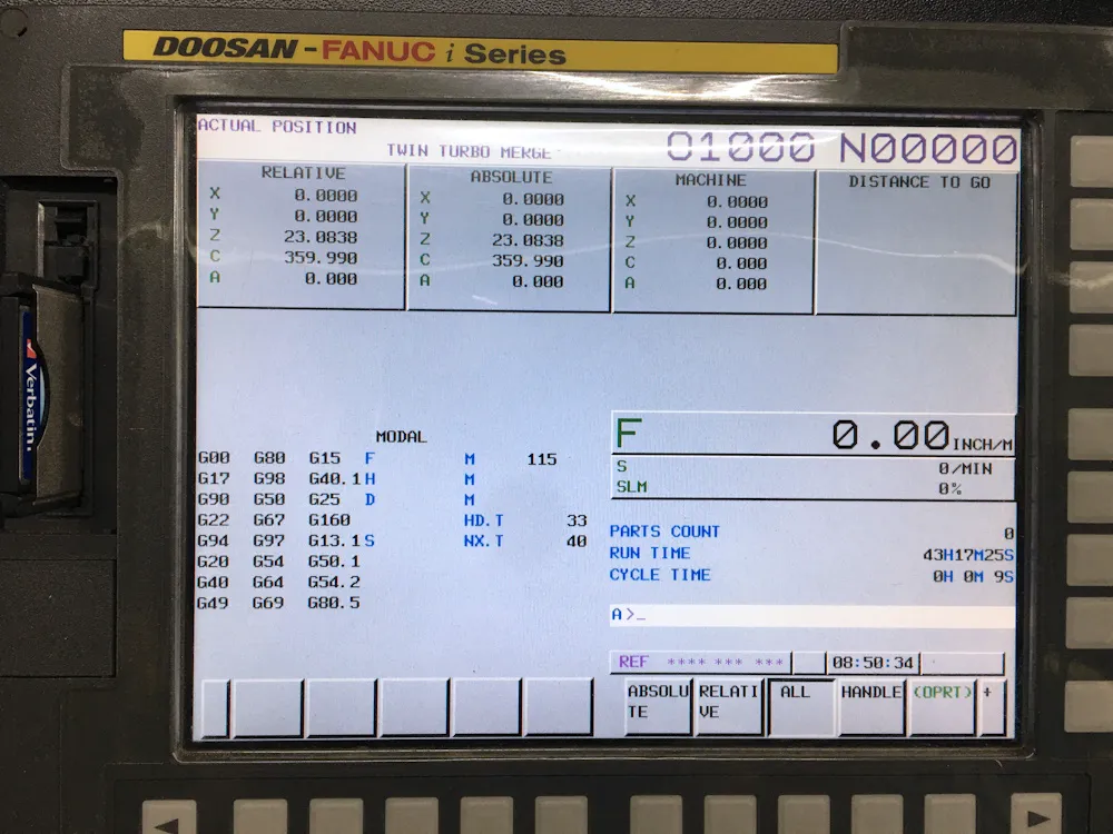 Doosan DNM200/5AX 2017 11