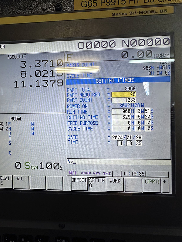 Fanuc RoboDrill aD21SiB5 2018