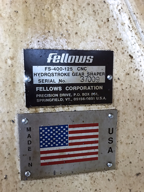 Fellows FS-400 1991 23