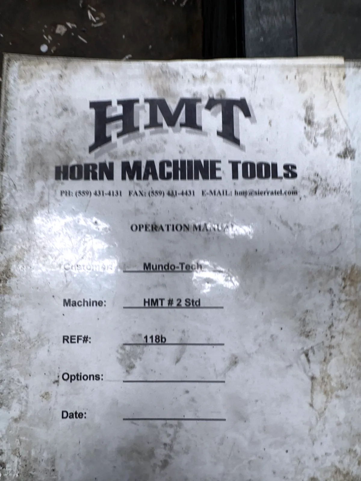 Horn HMT #2STD 2001 16